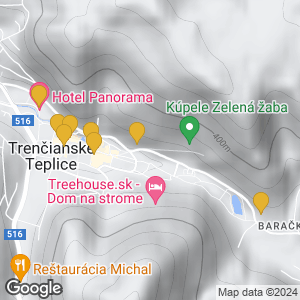 Map Trencianske Teplice
